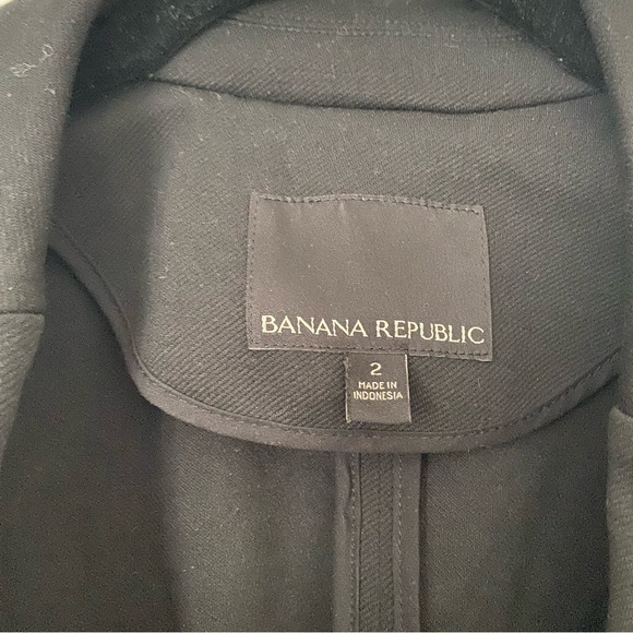 Banana Republic blazer Black Size 2 - Picture 3 of 4
